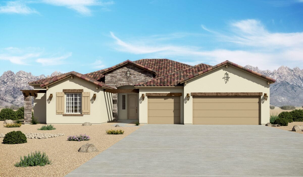 Rendering of 3012 Model Home