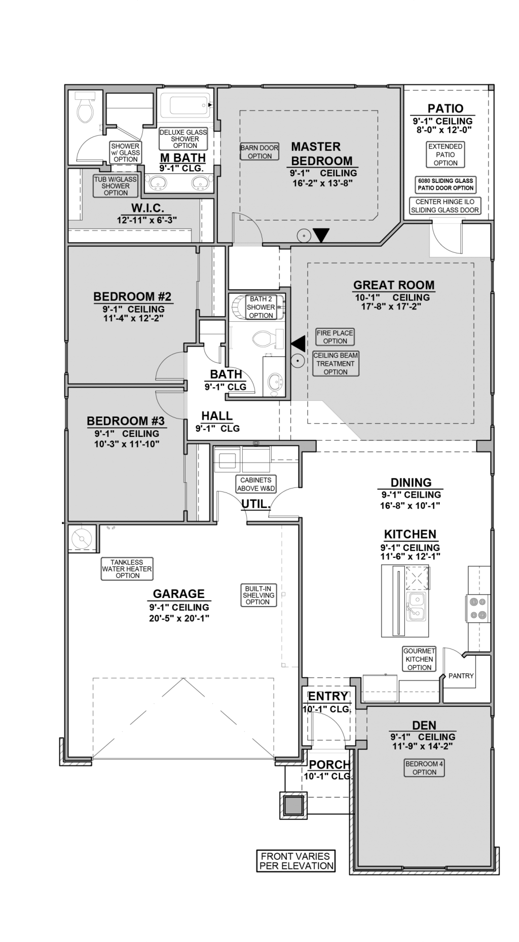 1860 Stockton Home Design Layout