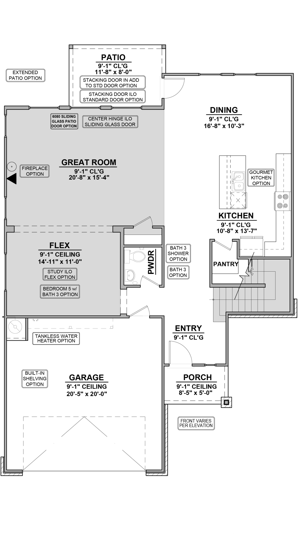 McKinney 2411 Home Design Layout 1