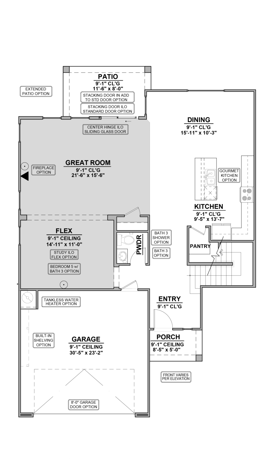 Peyton Estates 7 &8 2421 1 floorplan