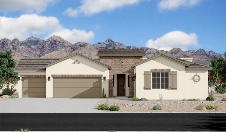 The Trails at Metro 1 2373 Andalusian Elevation 4 Car Garage