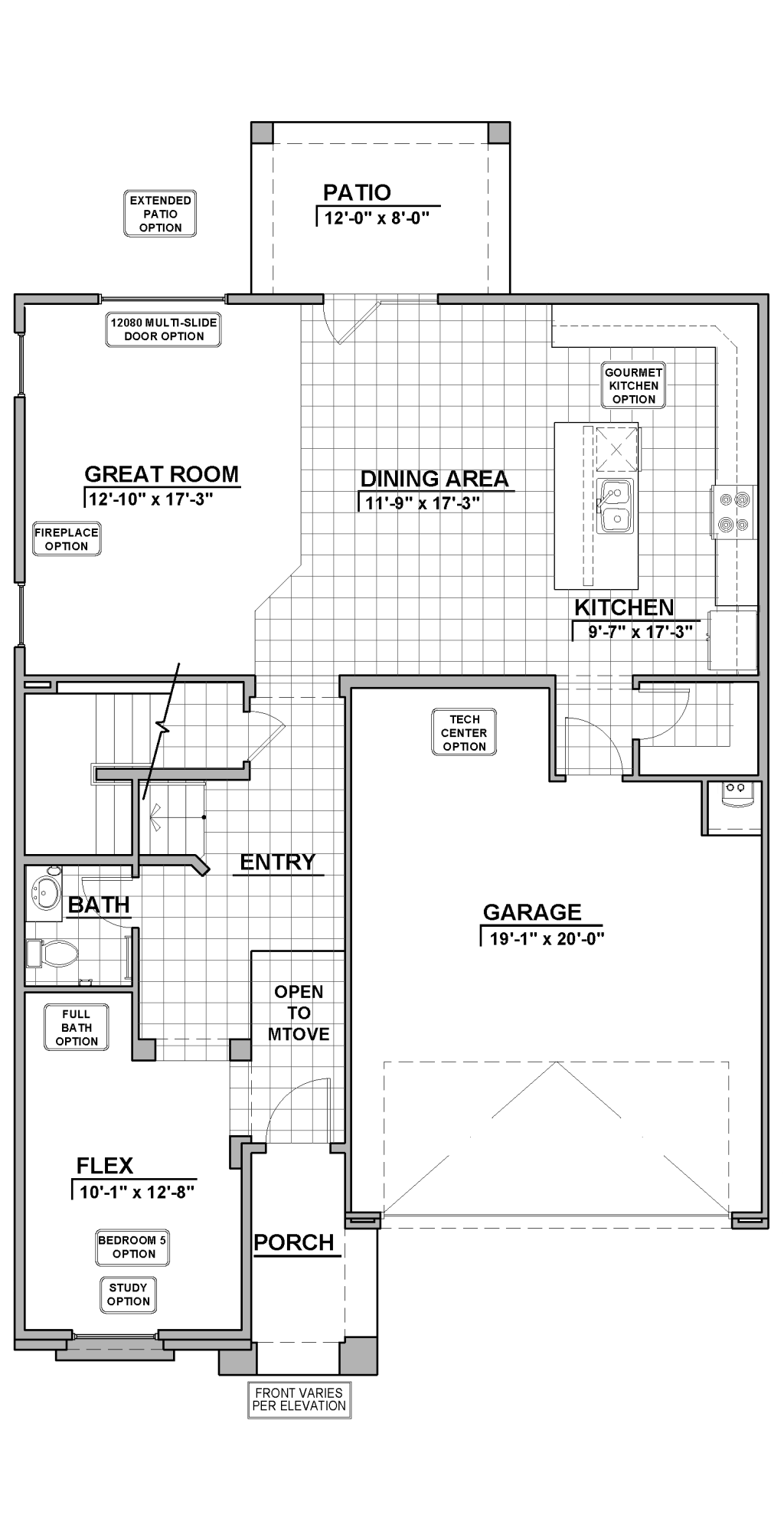 Melon Ridge 2380 Layout