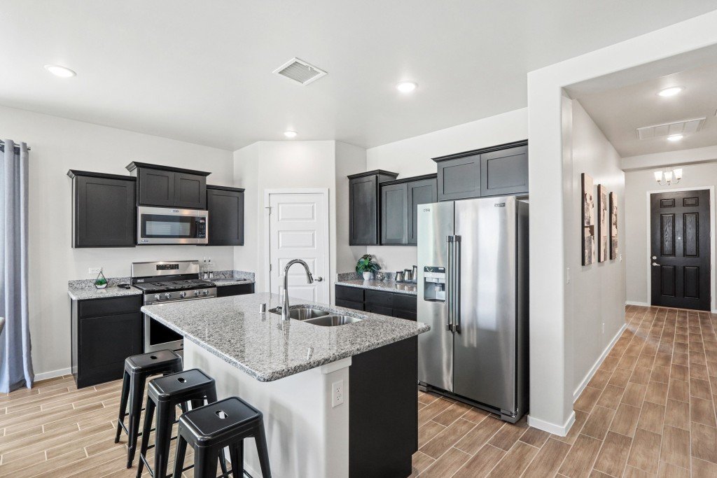 Kitchen - Peyton Estates Model Home