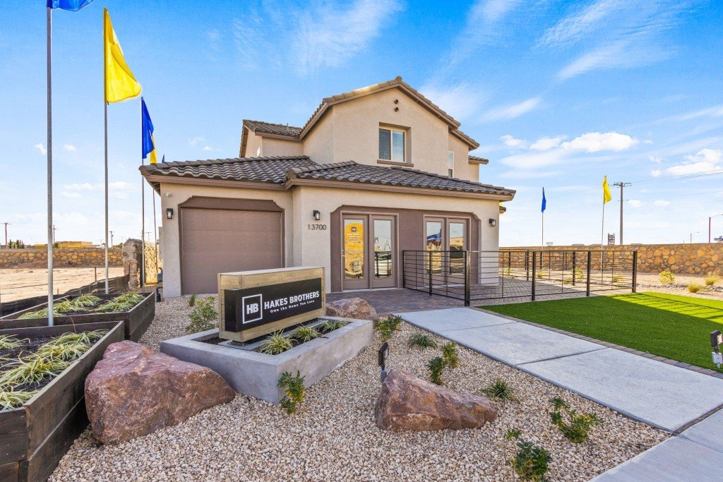 Exterior Elevation - Painted Desert - Timberon Model Home