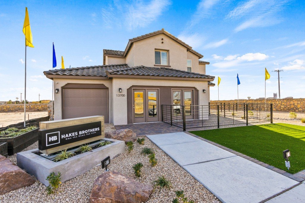 Exterior Elevation - Painted Desert - Timberon Model Home