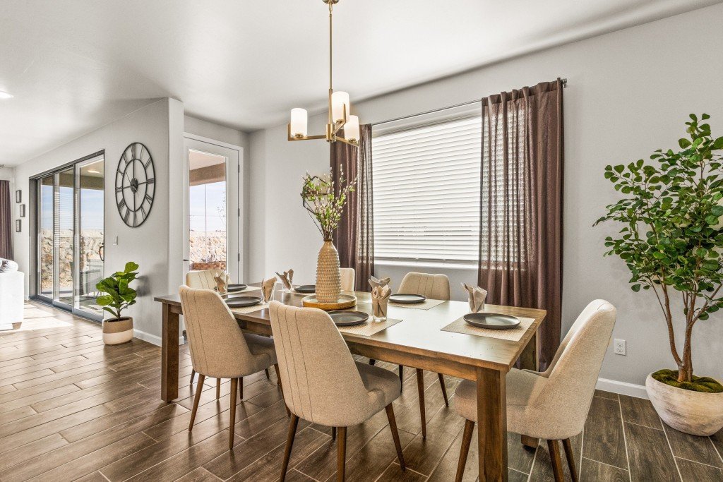 Dining Area - Painted Desert - Timberon Model Home