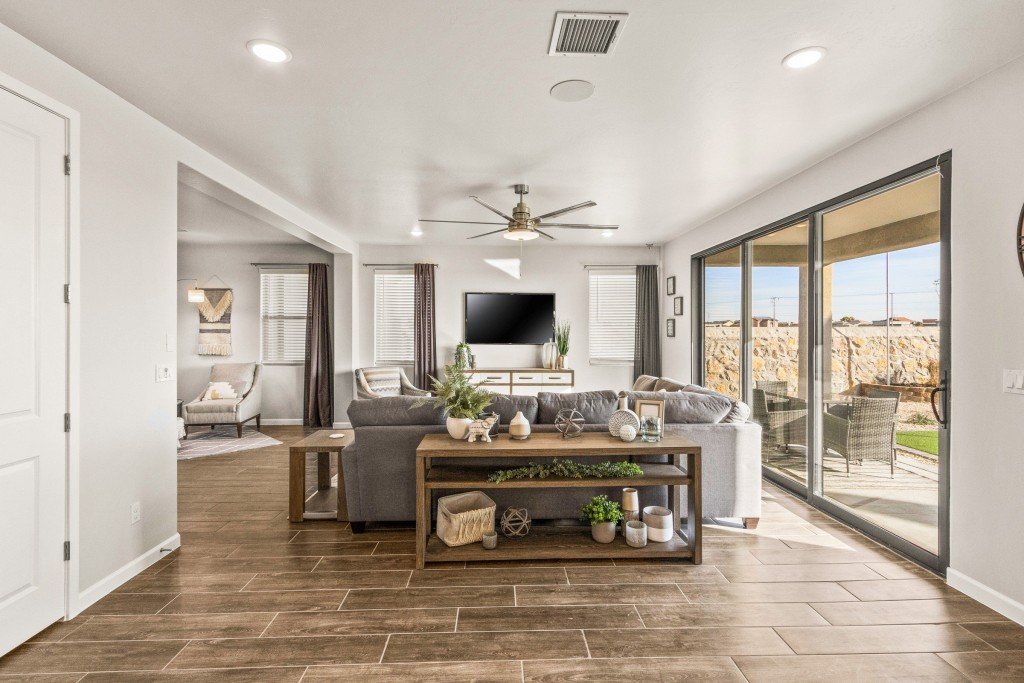 Living Room - Painted Desert - Timberon Model Home