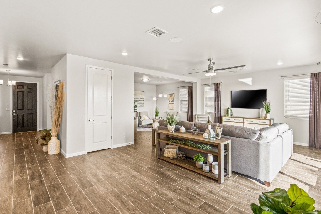 Living Room - Painted Desert - Timberon Model Home