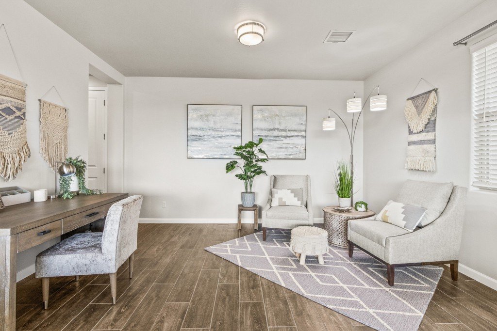 Living Room - Painted Desert - Timberon Model Home