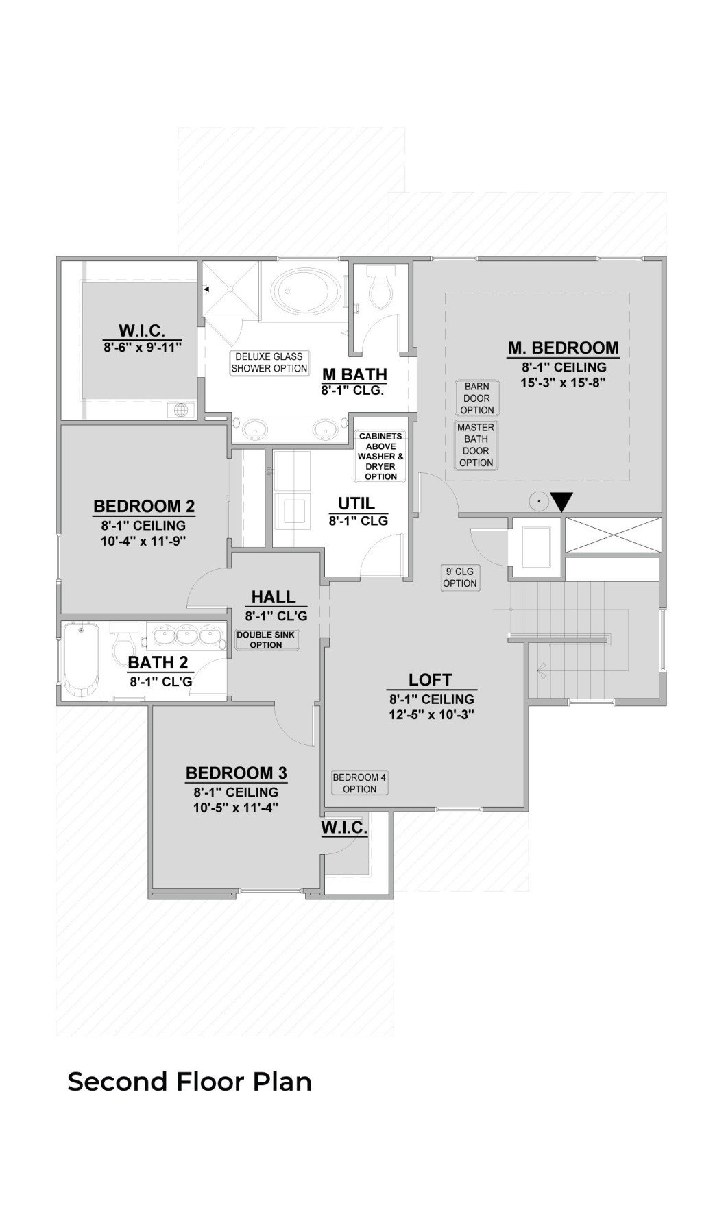 RST-2423 TIMBERON I FLOORPLAN 2nd FLOOR