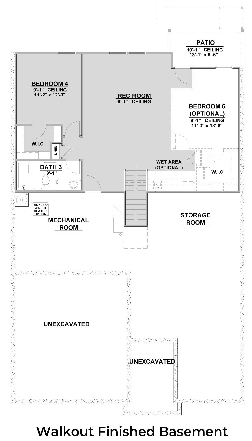 1835 - Walkout Finished Basement