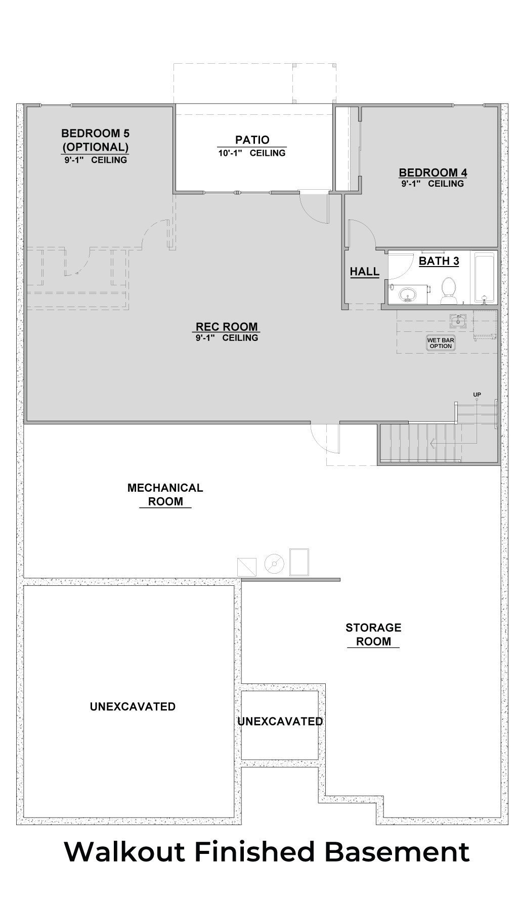 2300-Walkout Finished Basement