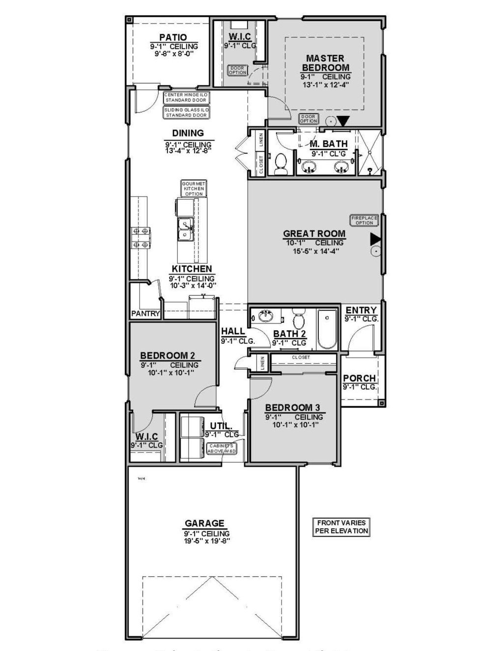 1416 Shiprock Home Design Layout