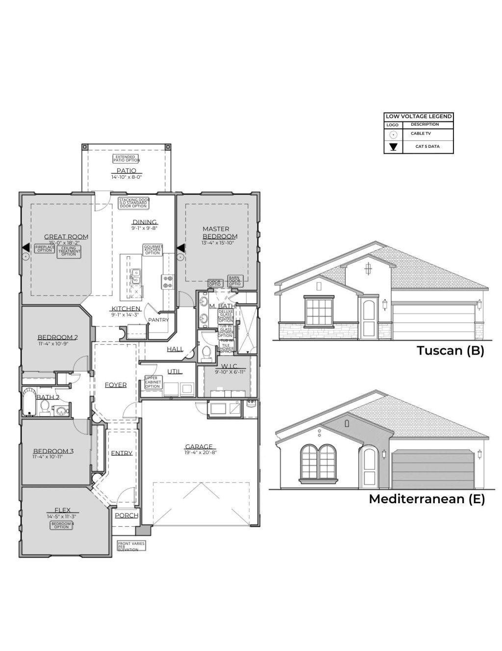 1880 Santa Rosa Home Design Layout